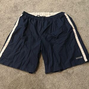 Vintage 90s blue Nike swimming shorts